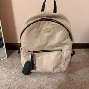 Kate Spade Cream Backpack for Men